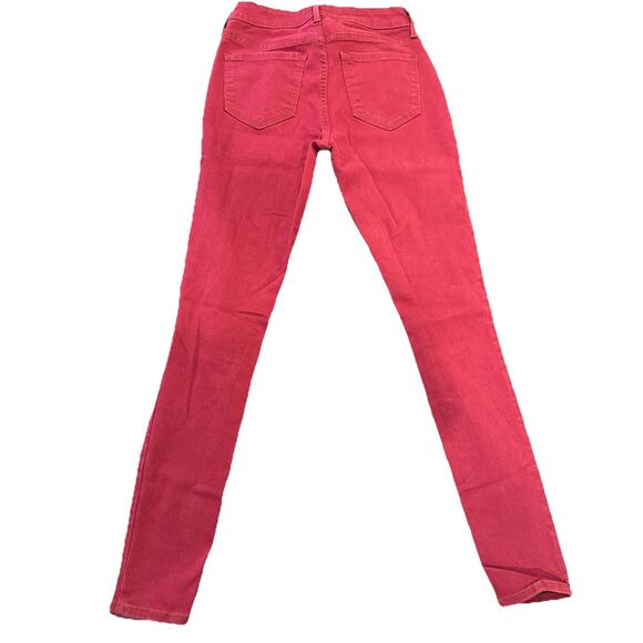 Old Navy The Rockstar Super Skinny Red Jeans, Size 2 Jegging - Picture 12 of 16